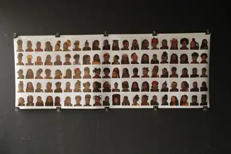 Favour Jonathan, A Statement of Pride, installation view, Lagos Biennial 2019