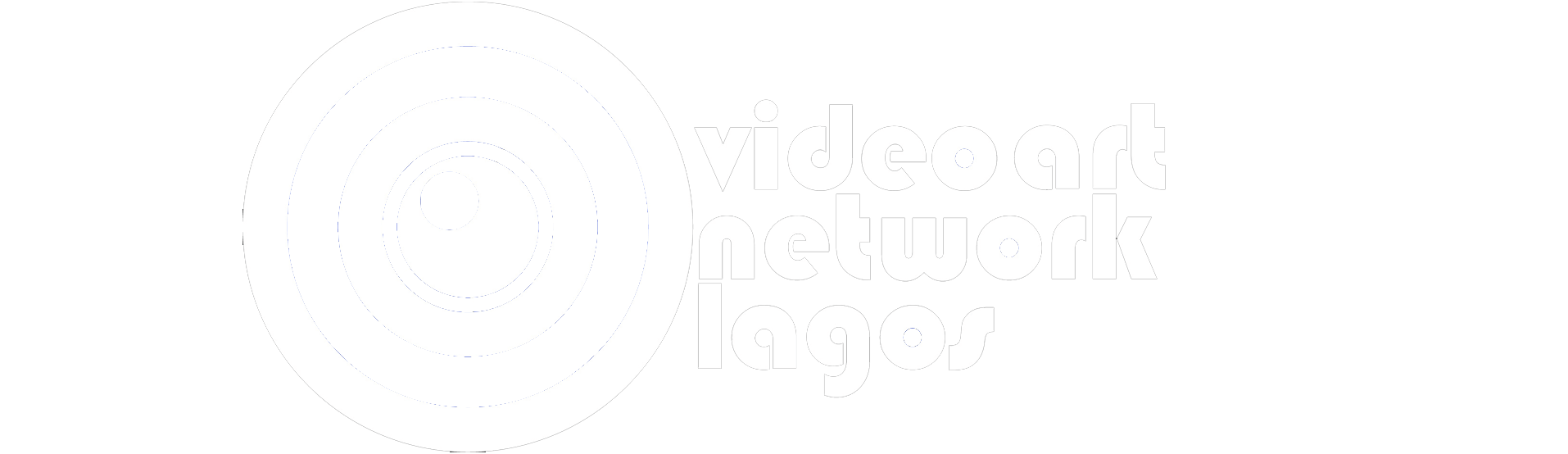 Videoart Network Lagos logo white